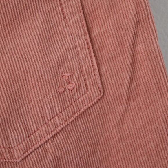NWT Bonpoint Sienna Style Corduroy Pants Slim Straight Cookie Orange Pink 12 - Picture 6 of 9